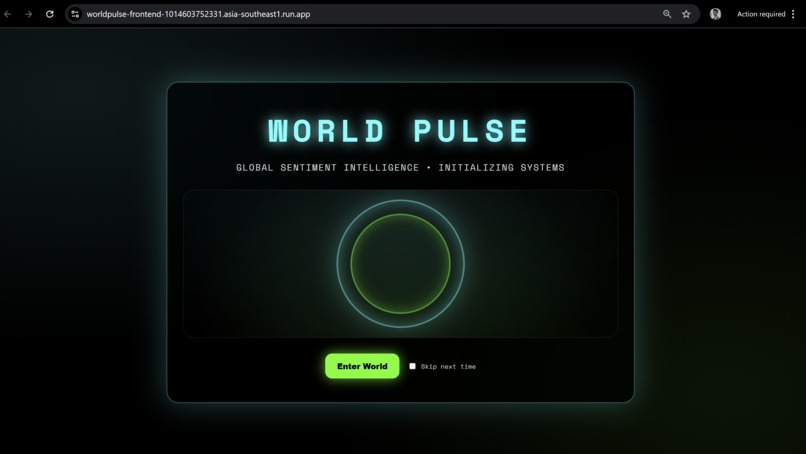 WorldPulseAI – screenshot 2
