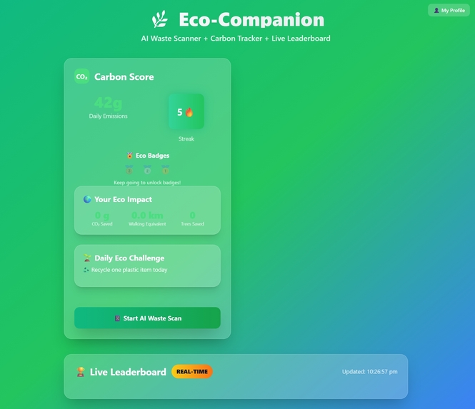 Eco-companion AI – screenshot 2