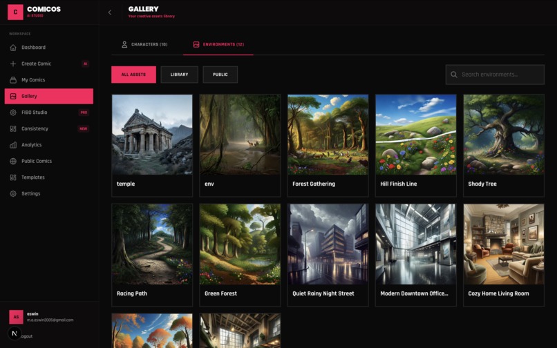 comicOS – An HDR-Ready, JSON-Native Comic Creation Platform – screenshot 6