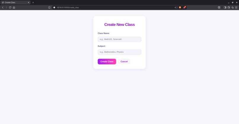 Quiz management  – screenshot 1