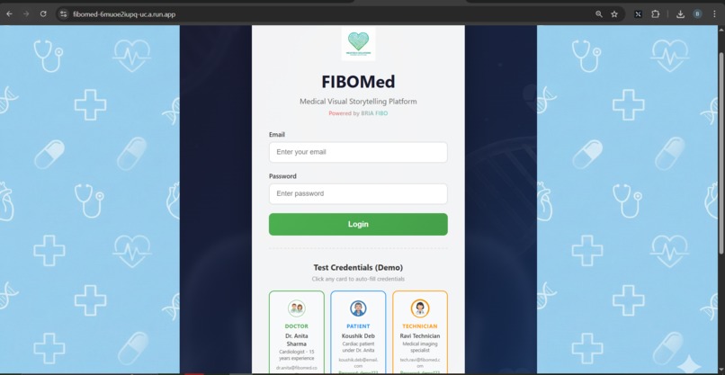 FIBOMed – screenshot 1