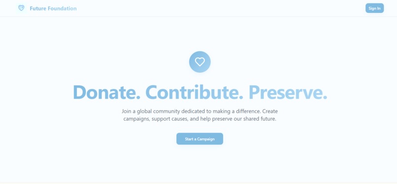 FUTURE FOUNDATION – screenshot 1