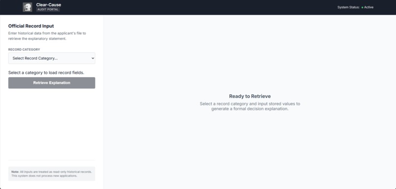 Clear-Cause – screenshot 1