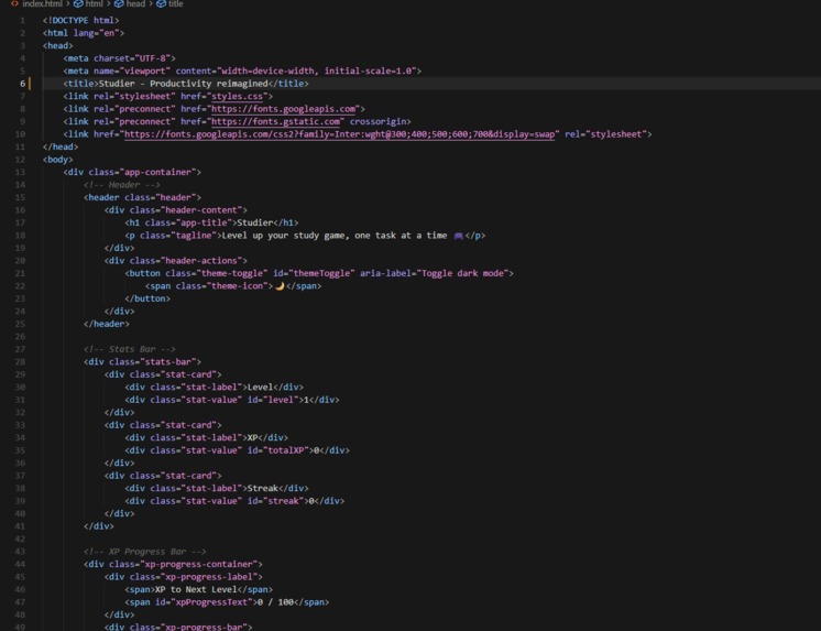 Studier – screenshot 4