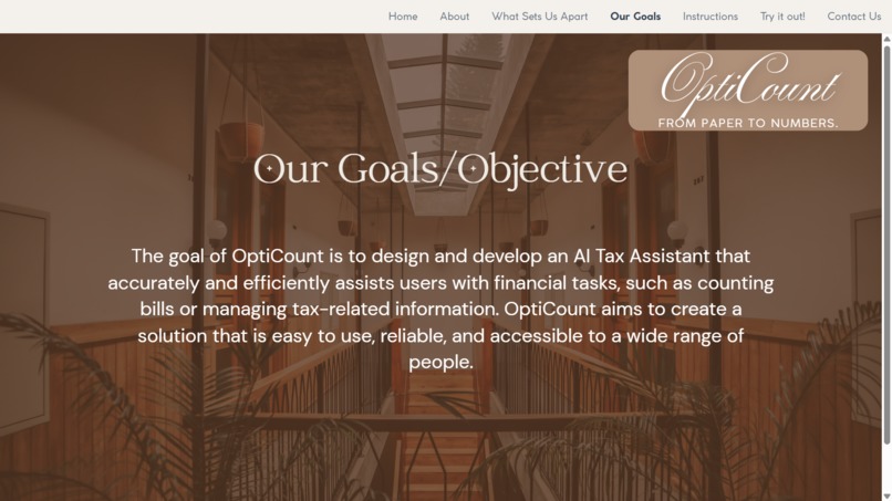 OptiCount – screenshot 2