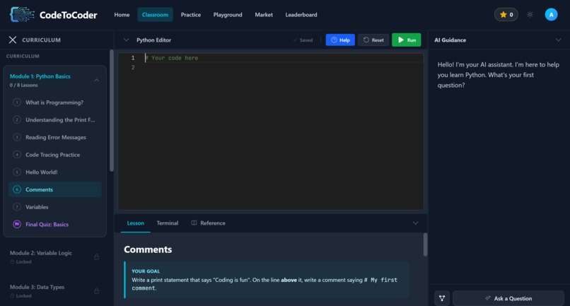 Code2Coder – screenshot 2