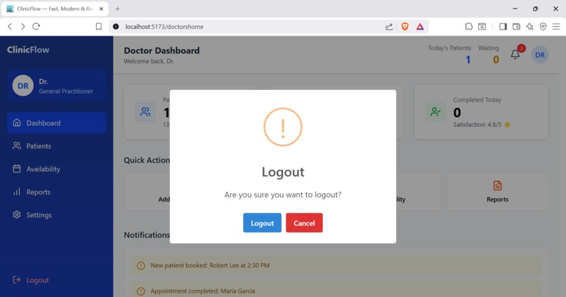 ClinicFlow – screenshot 6