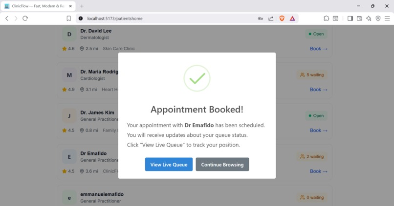 ClinicFlow – screenshot 8