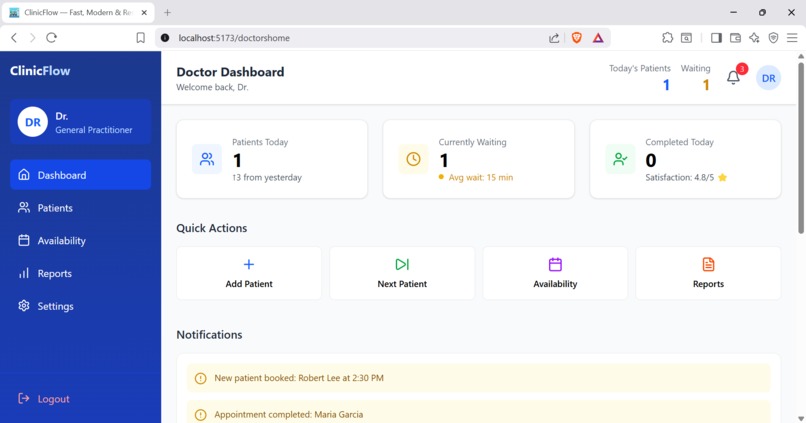 ClinicFlow – screenshot 7