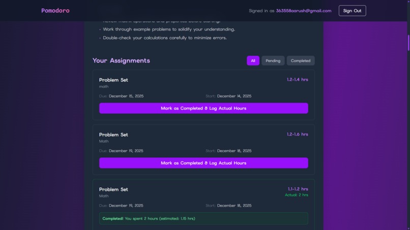 Pomodoro – screenshot 1