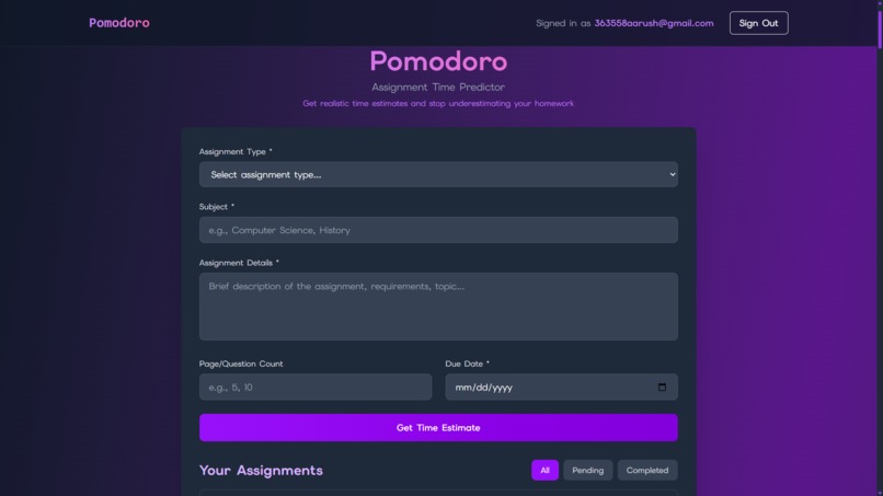 Pomodoro – screenshot 3
