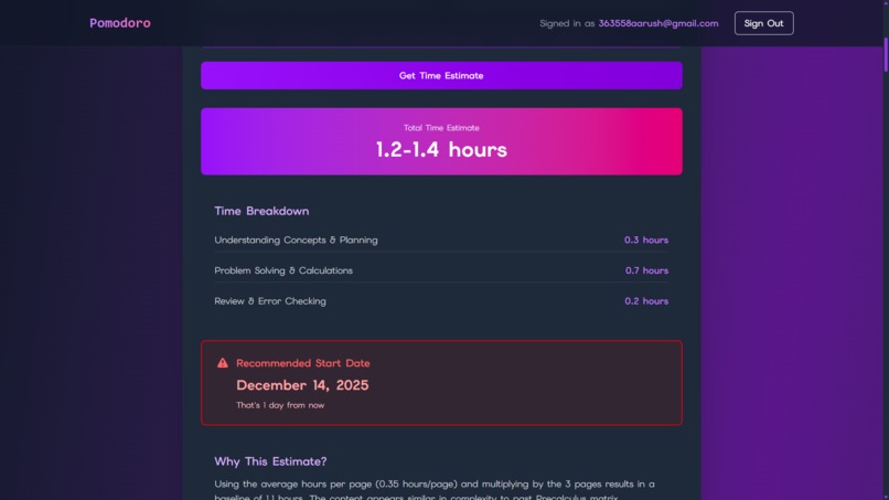 Pomodoro – screenshot 4