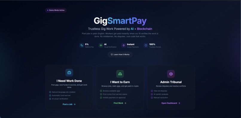 GigSmartPay – screenshot 1
