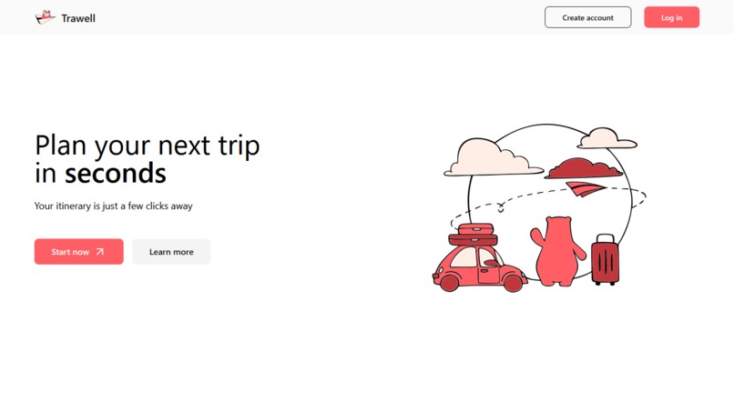 Trawell – screenshot 1