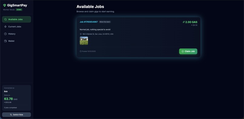 GigSmartPay – screenshot 5