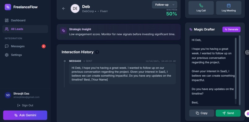FreelanceFlow AI – screenshot 5