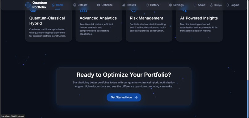 Portfolio Optimization using Quantum  – screenshot 14