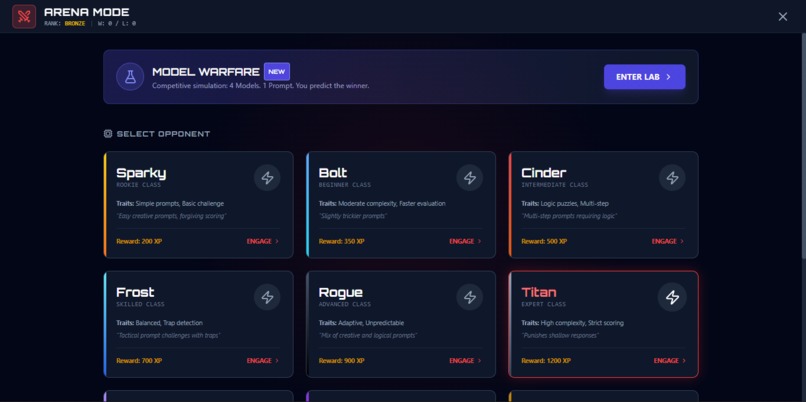 PROMPTFORGE – screenshot 4