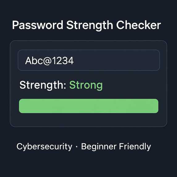 Password Strength Checker – screenshot 1
