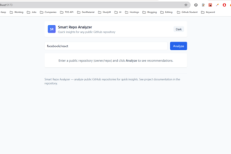 Smart Repo Analyzer