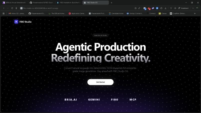 FIBO Studio OS – screenshot 1