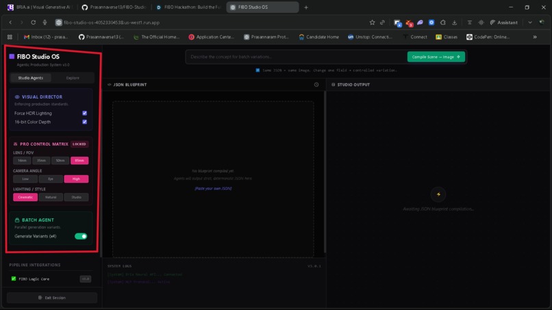 FIBO Studio OS – screenshot 2