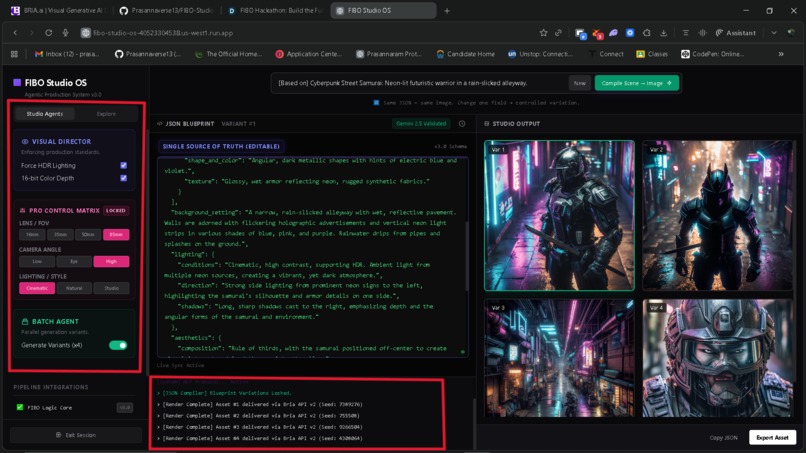 FIBO Studio OS – screenshot 4