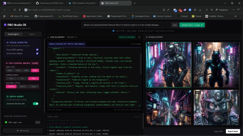 FIBO Studio OS – screenshot 3