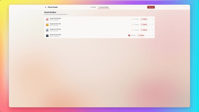 Photo Studio – screenshot 2