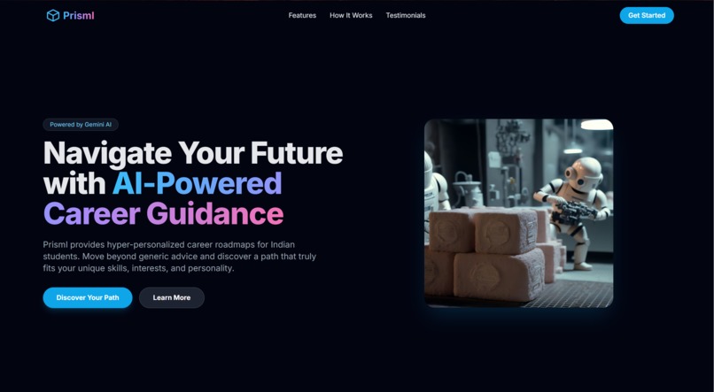 Prisml – AI Career Advisor – screenshot 1