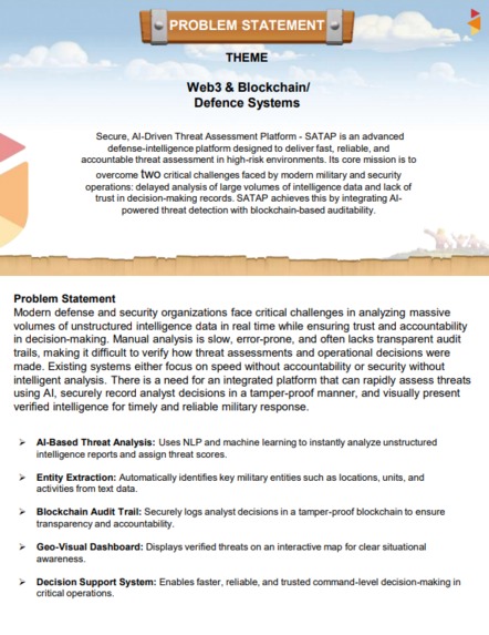 SATAP( Secure, AI-Driven Threat Assessment Platfrom) – screenshot 3