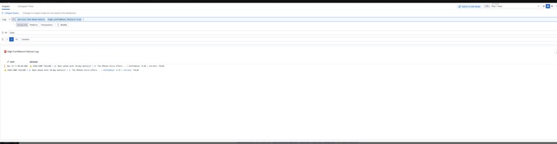 LLM Reliability Observatory – screenshot 2