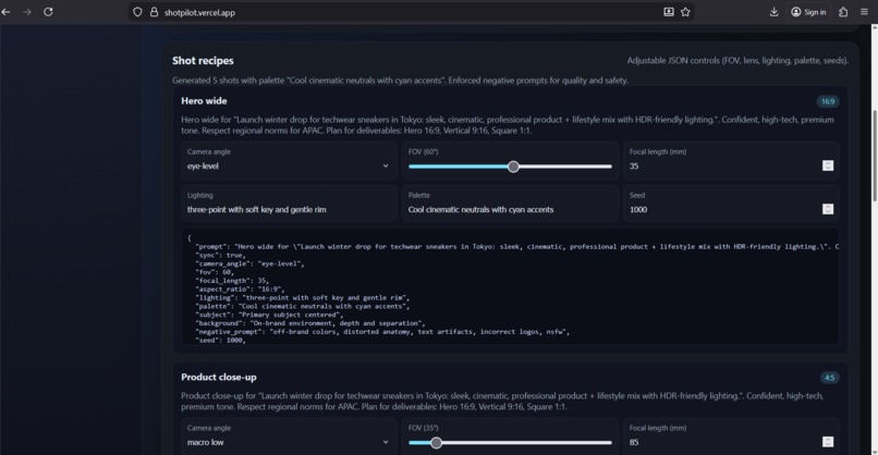ShotPilot – screenshot 2