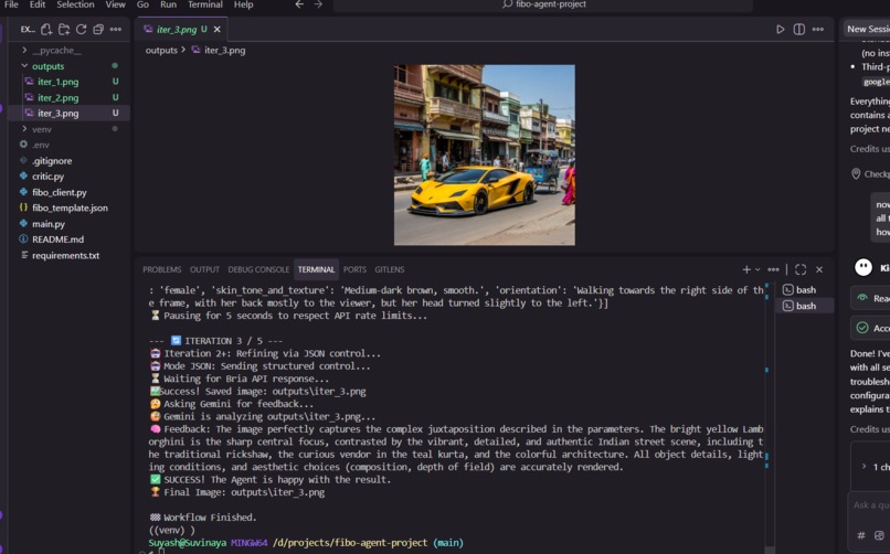 FIBO Visual Agent – screenshot 3
