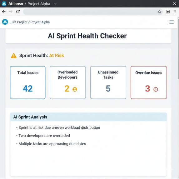 AI Sprint Health Checker – screenshot 1