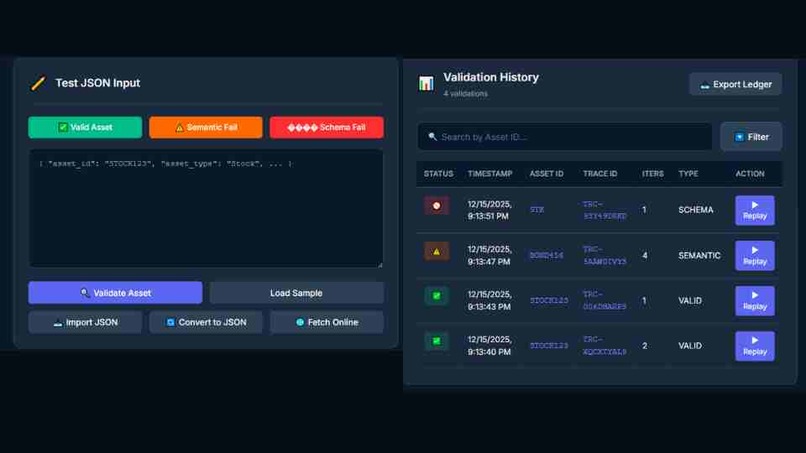 Blueprint Builder: The JSON-Native Compliance Engine – screenshot 3