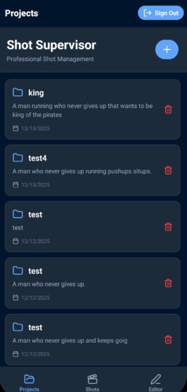 Shot Supervisor – screenshot 2