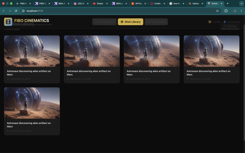 FIBO Cinematics Studio - Where AI Thinks Like a Cinema Crew – screenshot 5