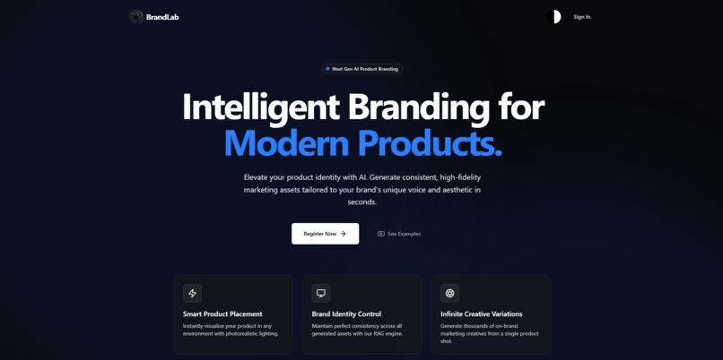 BrandLab – screenshot 1