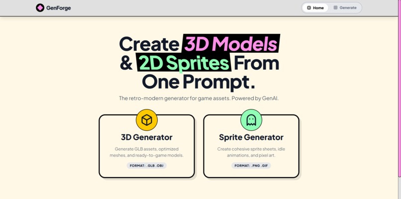 GenForge – screenshot 1