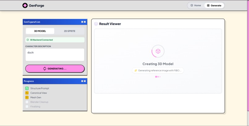 GenForge – screenshot 2