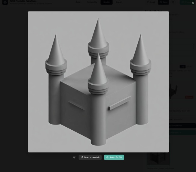 AI3D Printable Primitives – screenshot 3
