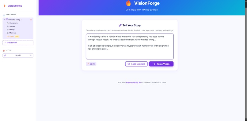 VisionForge  – screenshot 2