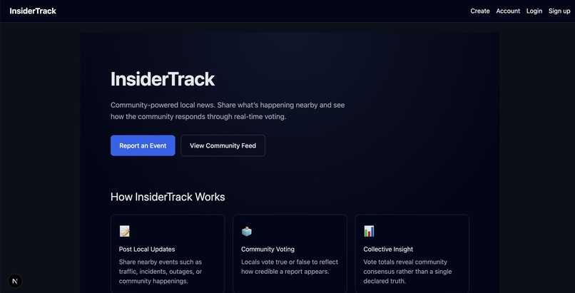 InsiderTrack – screenshot 1
