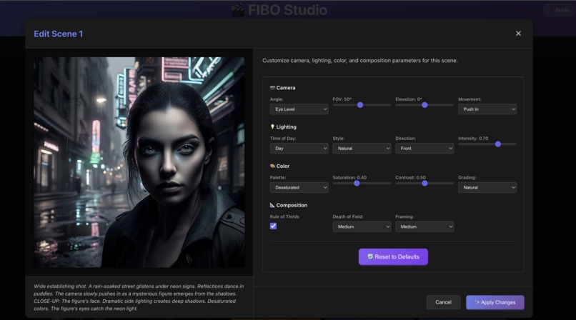 FIBO Cinematic Studio – screenshot 5