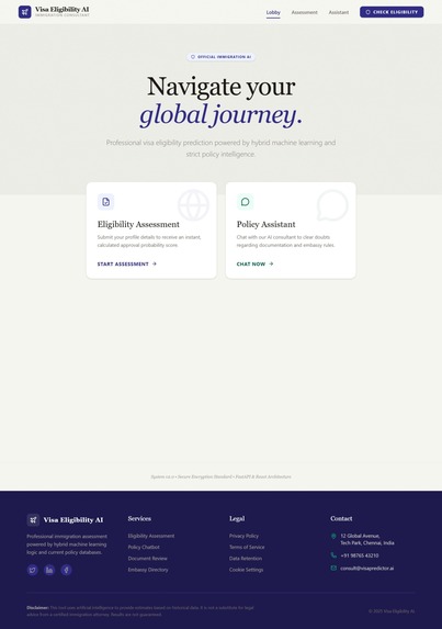 VisaVerse: The AI Immigration Consultant – screenshot 1