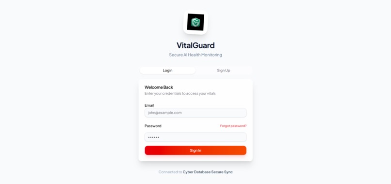 VITALGUARD – screenshot 1