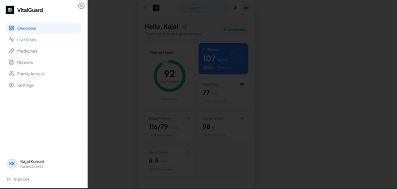 VITALGUARD – screenshot 2