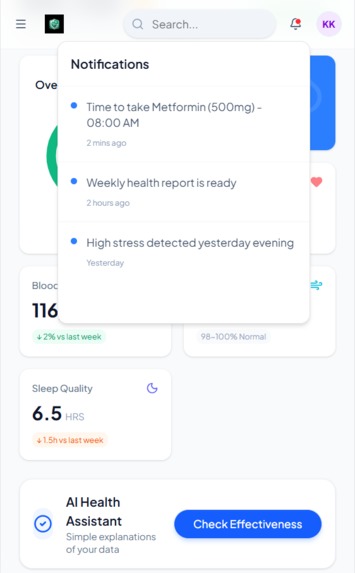 VITALGUARD – screenshot 4