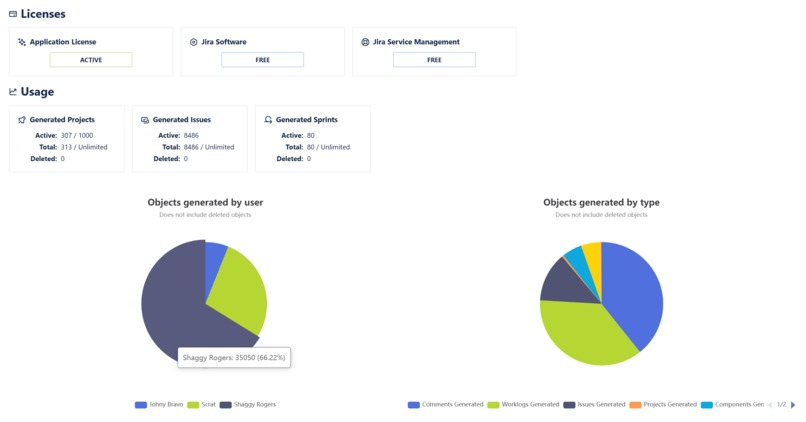 Smart Data Generator for Jira – screenshot 1